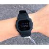 Casio G-Shock Solid Colors Unisex Watch DW-5600BB-1 Black Durable Waterproof Design
