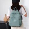 Large Capacity Fashionable Solid Color Women's Backpack, New Casual Travel Nylon Backpack for Outings
