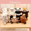 Toy Panda Animal Bag Pendant Unicorn Pony Plush Doll Elephant Key Gifts Chain