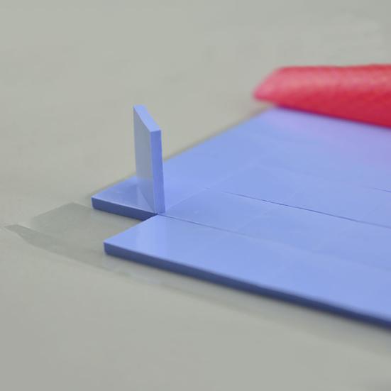 100 Stück 10 x 10 x 1 mm Wärmeleitpad, GPU-Kühlkörper, kühlendes, leitfähiges Silikonkissen