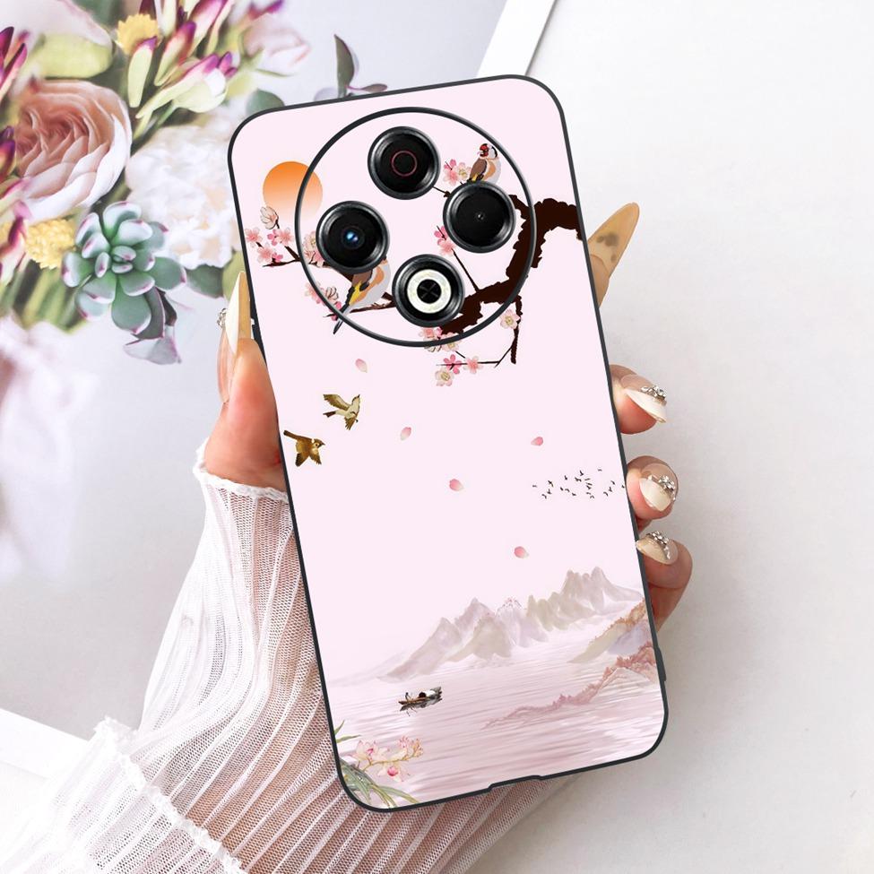 Case For Tecno Spark 30 4G Cover KL6 Cute Cat Fashion Butterfly Painted Casing For Techno Spark 30 Bumper