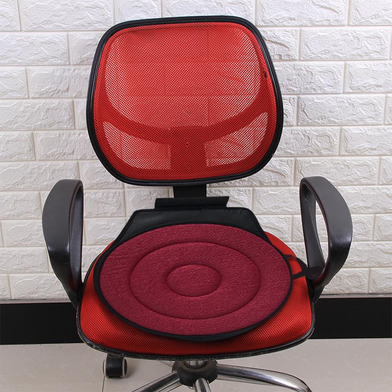 Odorless 360° Rotating Car Seat Cushion for Elderly and Pregnant Women – Portable, Multifunctional, and Effort-Saving Chair Cushion