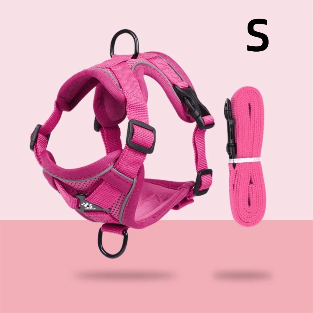 High Quality Reflective Cat Harness Leash Set Adjustable Breathable Mesh Dog Harness Pet Vest Harness Small Medium Dogs