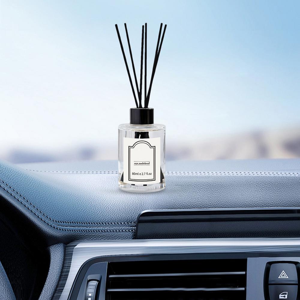 Car Air Freshener Diffuser Car Perfume Bottle Car Diffuser Oil Diffuser 80ml Auto Perfume Diffuser Perfume Ornaments Aromatherap