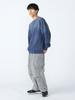 Beams Heart GMS Cotton Crew Neck Sweatshirt, Men's Navy, Size S