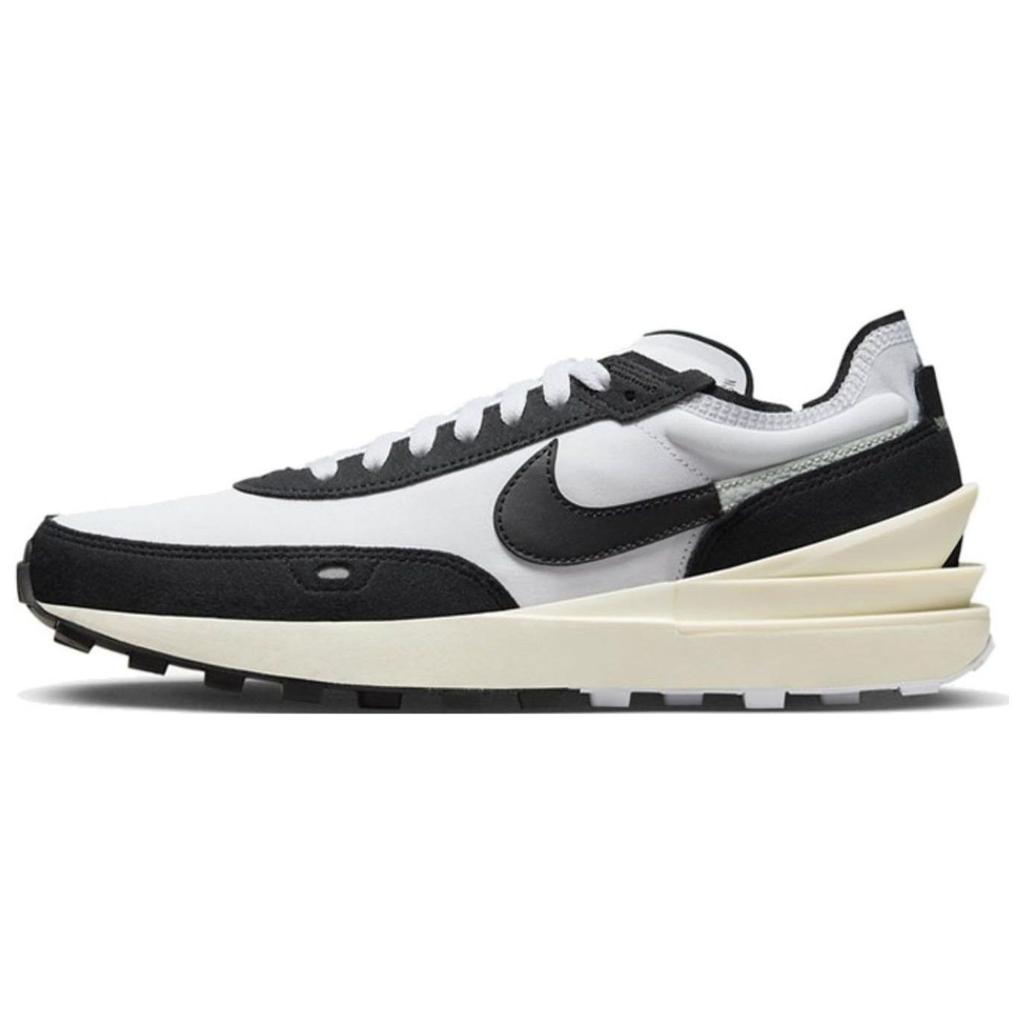 Nike Waffle One SE Split - Panda Men Sneakers White Light-Silver Coconut-Milk DZ2527-100