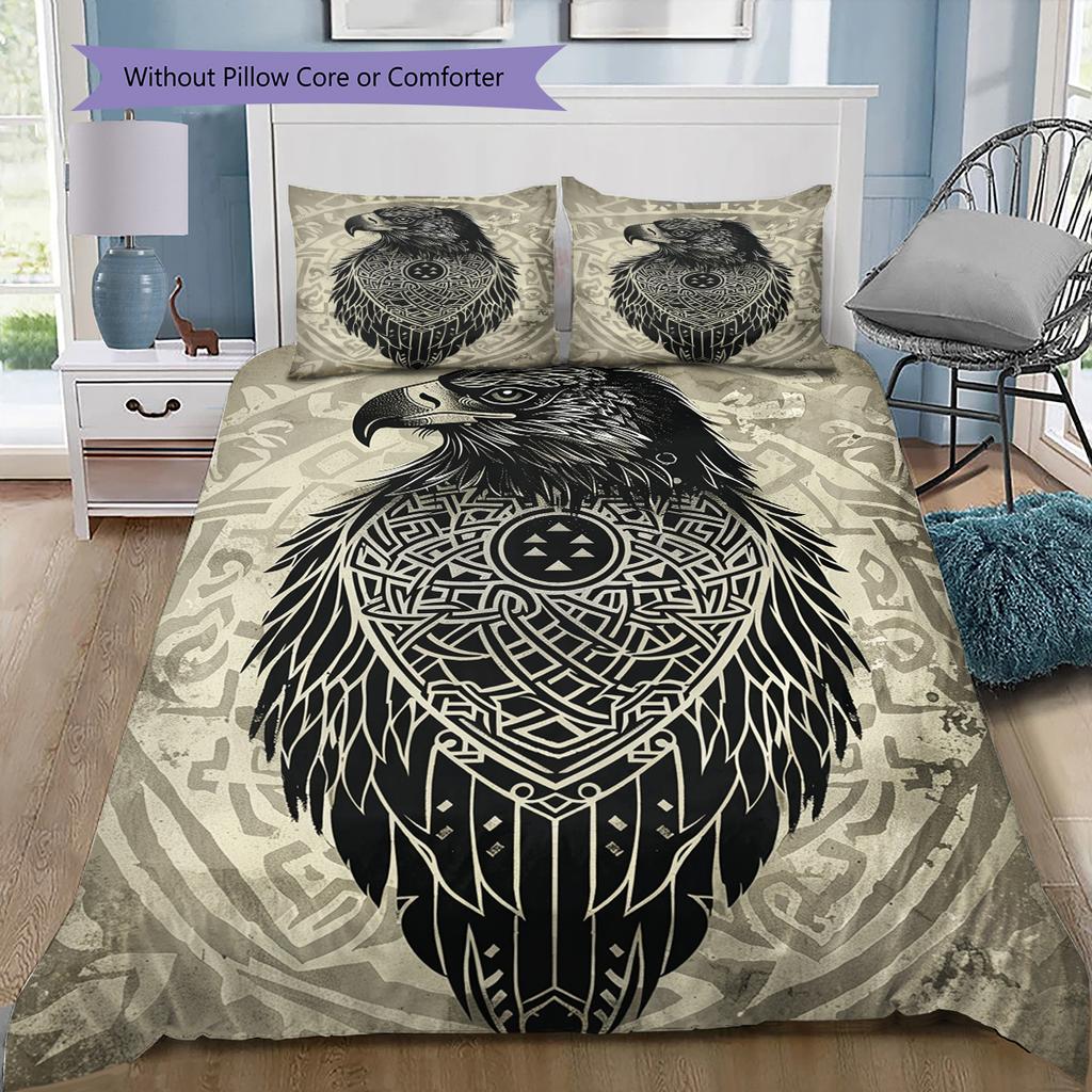 Set Copripiumino Trapuntato con Fantasia Cartone Animato Federa Decorazione per la Casa Regalo di Compleanno (1 * copripiumino + 2 * federa, senza nucleo)