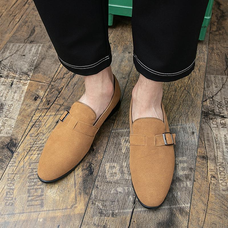 Fashion Casual men's shoes Minimalist gentleman retro style Fashion Party Leisure Outdoor Adults Plus Size Handsome New shoes 38-47