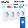 European Graffiti Smart WiFi Wall Socket with Alexa & Alice Support, Round Mount