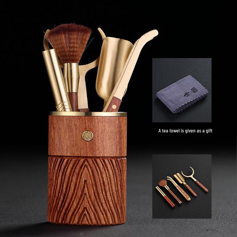 

Hanyou Solid Wood Six Gentlemen Tea Ceremony Tools Set
