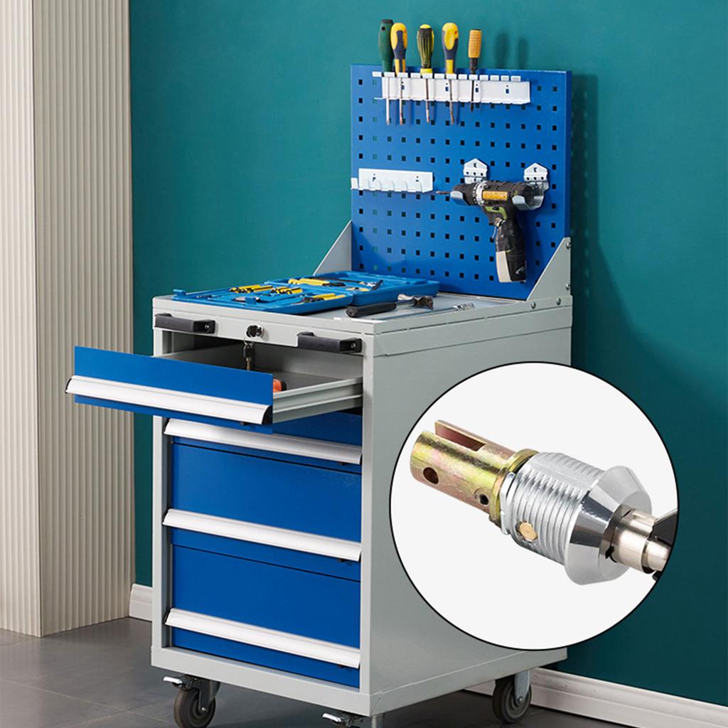 Craftsman Tool Box Lock Replacement Tubular Lock with Key Cabinet Insert Linkage Toolbox Lock Easy To Installation