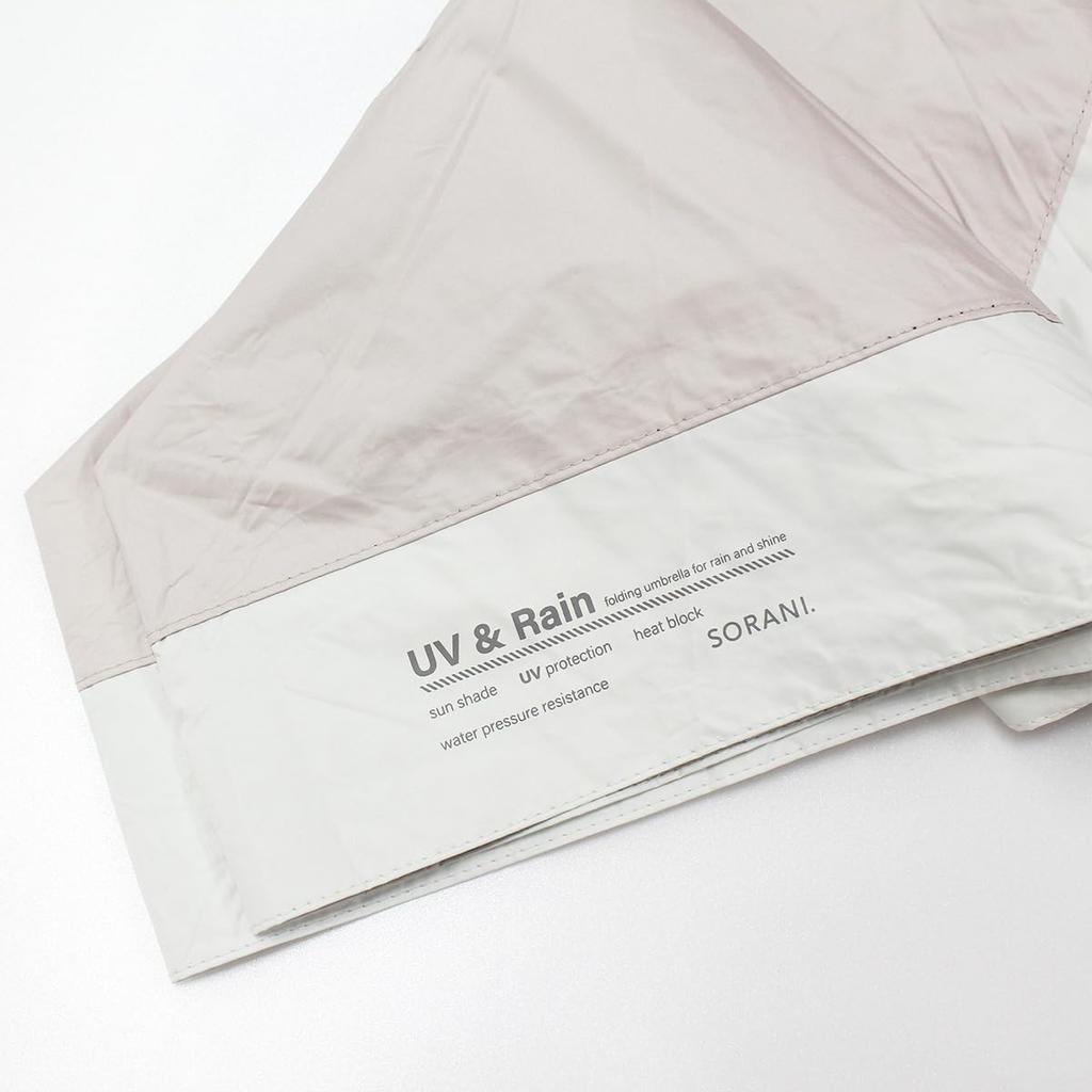 Nifty Colors Folding Solani Bicolor Mini 5196BK Umbrella, Light-Blocking 60,