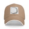 Grey Moon Baseball Cap Mountaineering Black Hats Unisex Womens