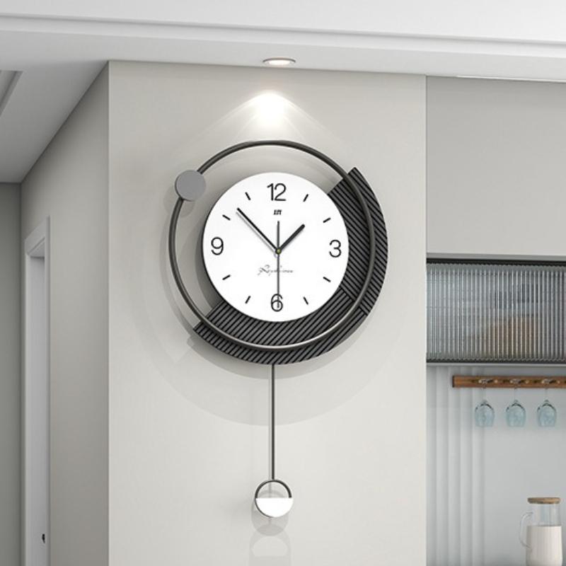 Silent Wall Clock Creative Swinging Wall Clocks Modern Minimalist Dining Hanging Clocks Living Room Decorative Accessories