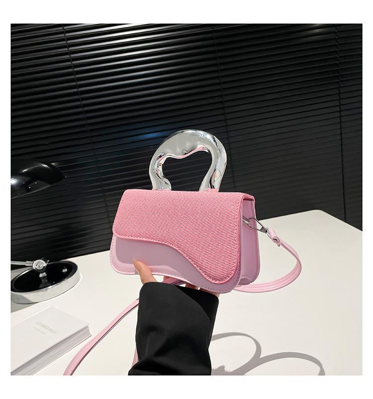 Повседневная портативная маленькая квадратная сумка, модная ретро маленькая сумка, женская, лето 2025, новая мода, повседневная популярная сумка-мессенджер