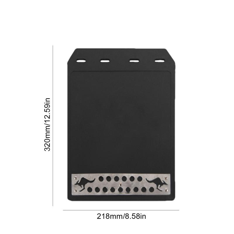 2 Pcs Truck Mud Flaps Heat-Resistant Car Splash Guards Trucks Mud Guards Wear-Resistant Auto Accessories Kit Rear Mud Flaps car
