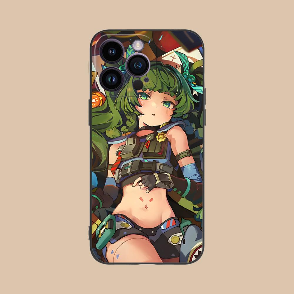 Zenless Zone Zero QingYi Phone Case for iPhone 17 16 15 14 13 12 11 X XR XS 8 7 Air Pro Max Plus Mini Colorful Cover Pretty
