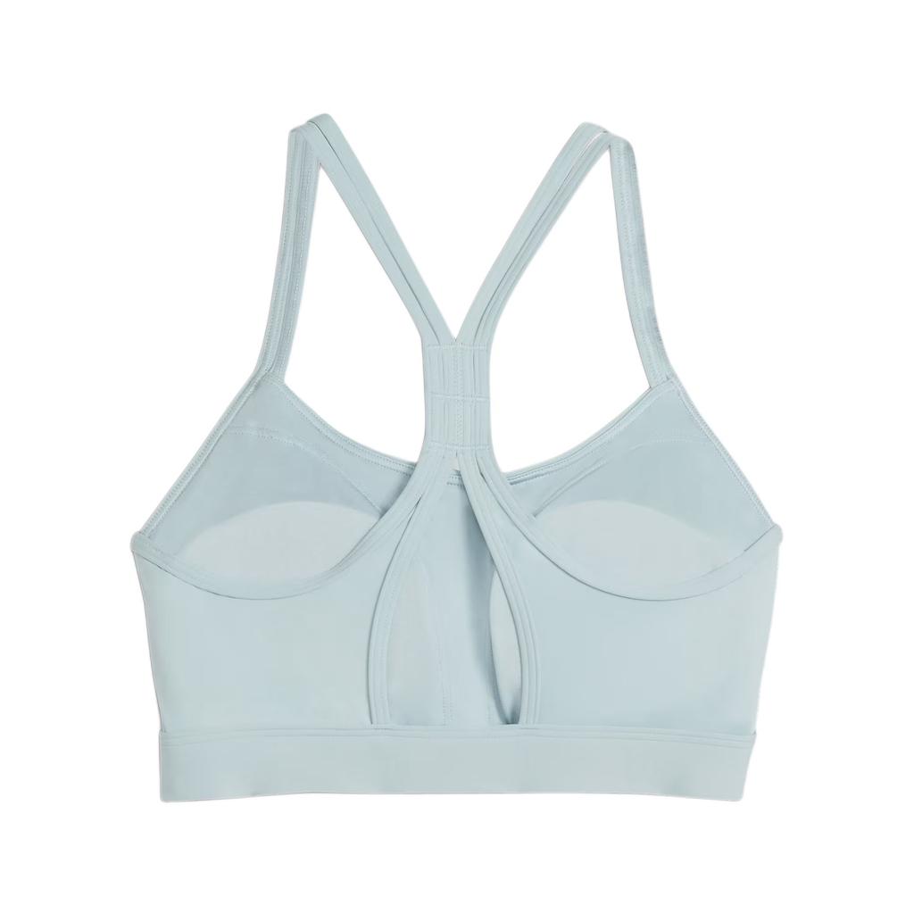 Puma 4keeps Ultrabare Träger-BH Einfarbig Training Hoher Halt Sport-BH Damen Unterwäsche Tropical-Lake-Blau 524866-22