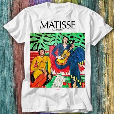 Matisse Aesthetic La Musique Painting Art T Shirt Top Tee 269