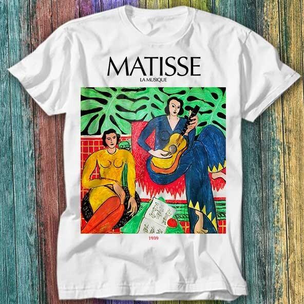 

Matisse Aesthetic La Musique Painting Art T Shirt Top Tee 269 M