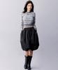 Nigaennikol Butterfly Volume Balloon Skirt_Black