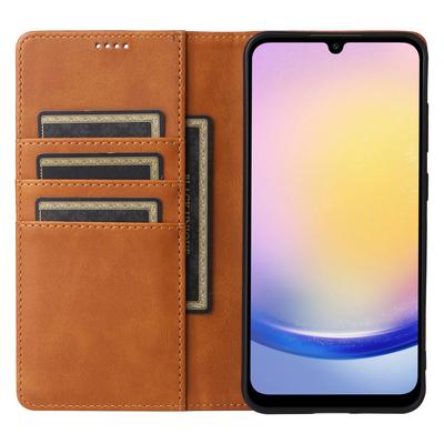 For Samsung Galaxy A25 5G (Global) (161.0 X 76.5 X 8.3mm) Case Leather Phone Cover