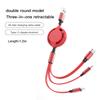 Car Interior 3 In 1 Charging Charger Cable Micro Type-C USB Hubcap Cover For Mercedes Benz AMG GLC GLE CLA W204 W205 W206 W211 VF6