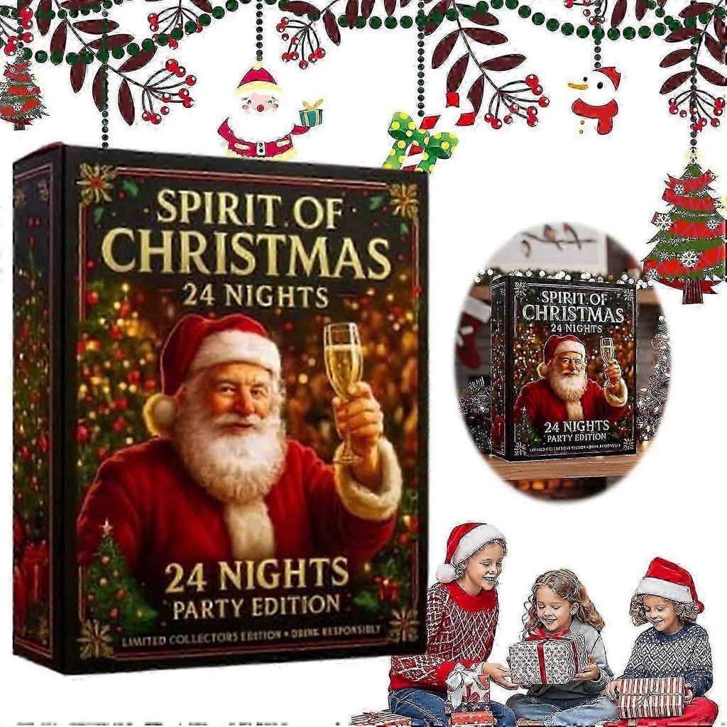 2026 Whiskey Advent Calendar - 24 Days Premium Whiskey Tasting Experience for Christmas Countdown, 2D Acrylic Flat Plane Design with Airplane Box for