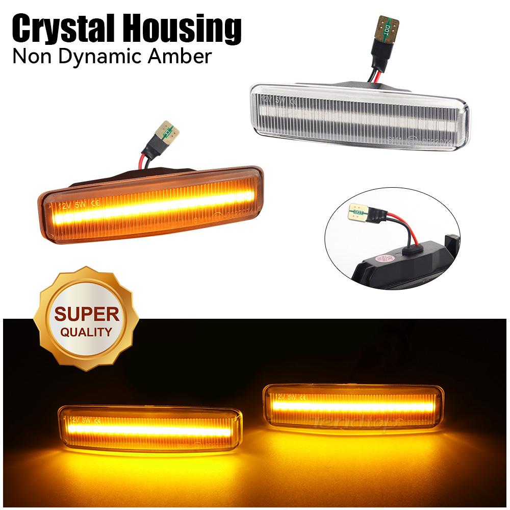 Quality LED Sequential Turn Signal Lights for BMW E39 M5 525i 528i 530i 63142496299 Blinker Dynamic Side Marker Indicator Lamps