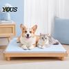 Cool Pet Bed Dog Cooling Mat, Self-cooling Mat with Refillable Ice Boxes, Breathable Pad Washable Cover for Cats Dogs Keeps Pets In Summer Box Cooled
