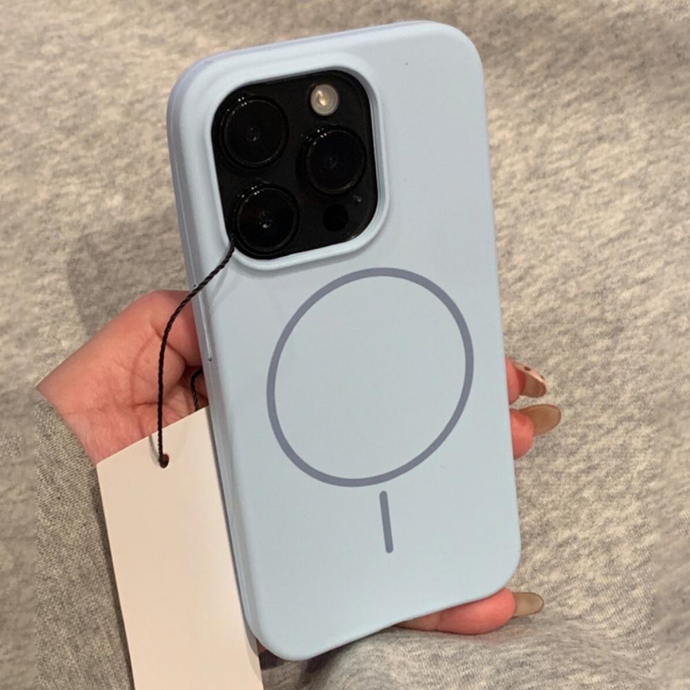High Quality Dopamine Liquid Silicone Case for IPhone 17 Air 16 15 14 Plus 13 12 Pro Max Skin Feel Magnetic Wireless Charg Cover