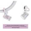Yin Ziyun Handmade Pink Tarot Lover Pendant with Drip Glue Beads