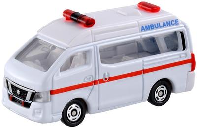TAKARA TOMY Tomica No.18 Nissan NV350 Caravan Ambulance Box