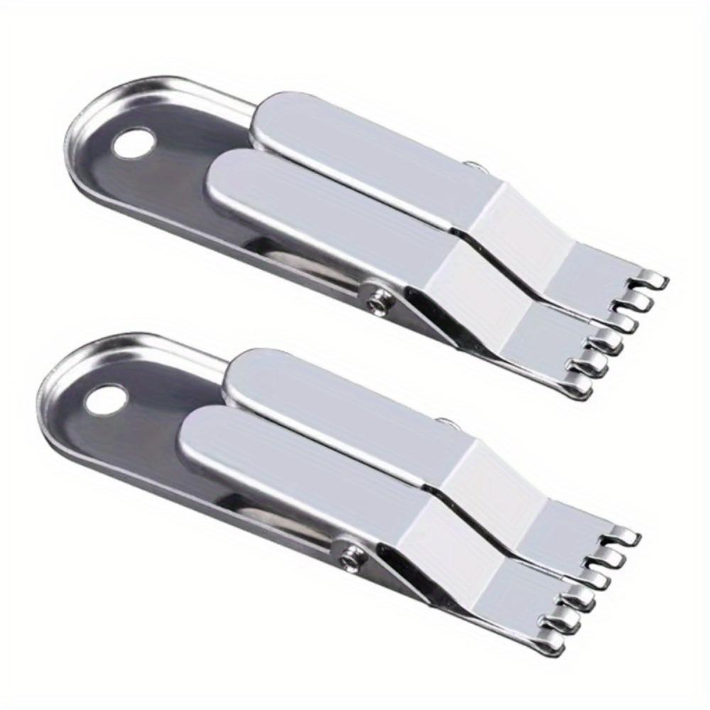 3 Pcs Earthworm Baiting Device Earthworm Clip Hook Fast Baiting Multifunction Clip