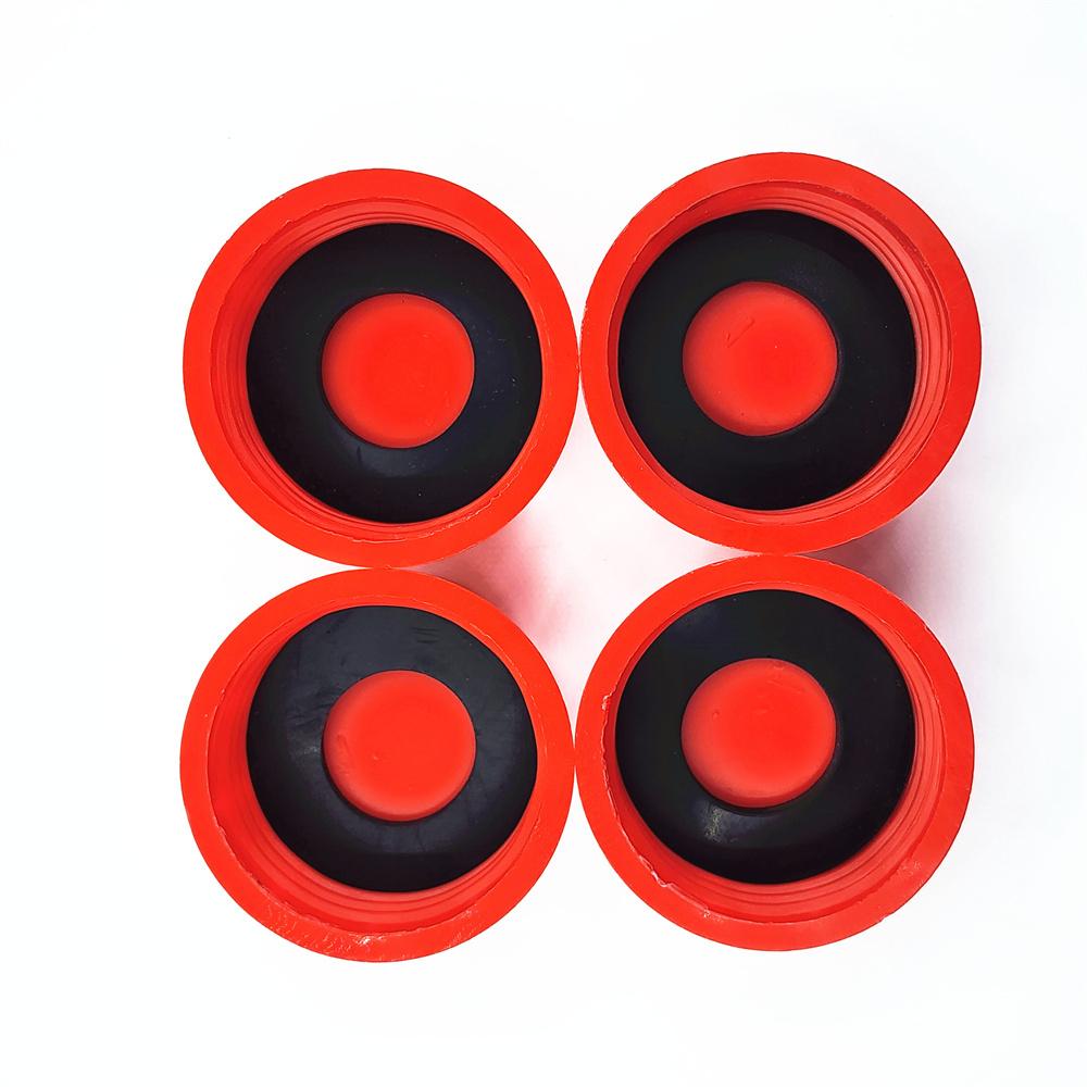 

4pcs 1.75 Coarse Thread Gas Can Replacement Solid Base Caps