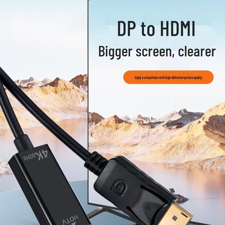 8-Core DisplayPort to HDMI 4K Adapter Cable