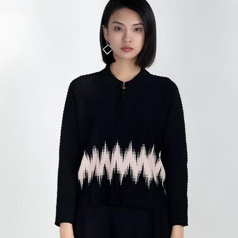 

Anlom Women s Colorblock Long Sleeve Knitted Top 3XL