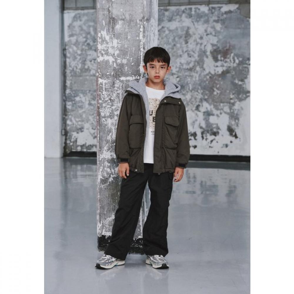 Bluetail Reversible Polyester Jumper Khaki Azh1jp02kk