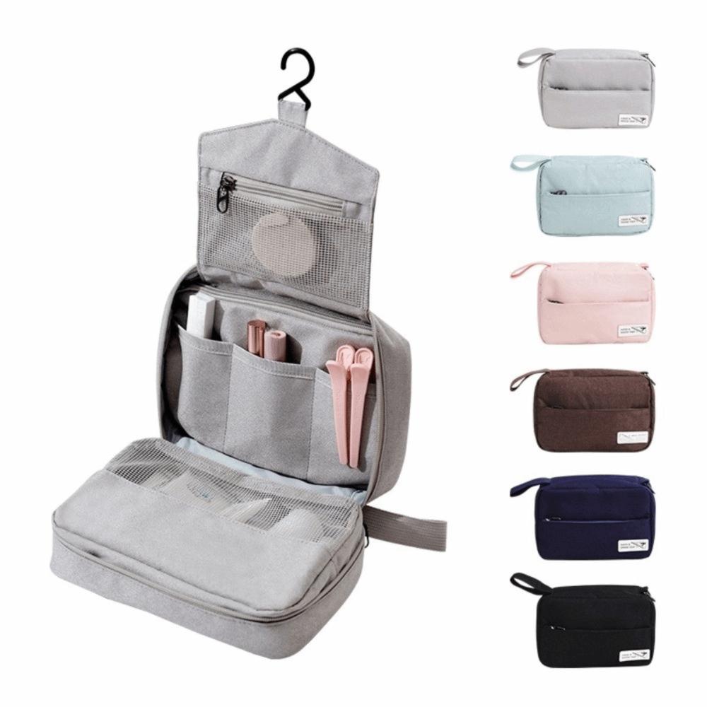 Waterproof Travel Toiletry Bag with Hook Hook Wash Bag Hanging Cosmetic Bag  Outdoor