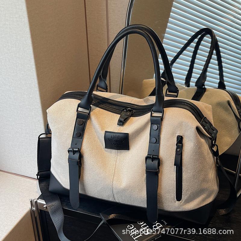 2025 New Large-capacity Short-distance Handbag Sports Fitness Yoga Shoulder Bag Light Business Messenger Bag