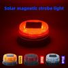 Waterproof Solar LED Flashing Light Car Roof Emergency Beacon for Night Road Traffic Warning