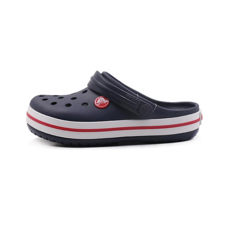 

Crocs Классические клоги Удобные и легкие нескользящие и износостойкие детские сандалии темно-синяя детская модель 25-26