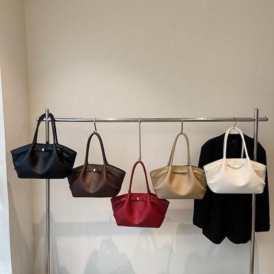 Spring 2025 Women's Casual Tote Bag: Large Capacity, Stylish Shoulder & Underarm Design