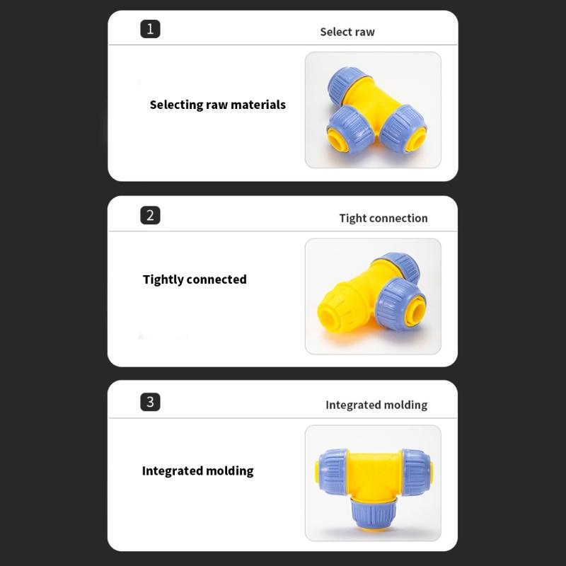 Pipe Fittings for Efficient Water Connection Garden Irrigation Pipe Connector Adapter Drinking Water Hose Adapter