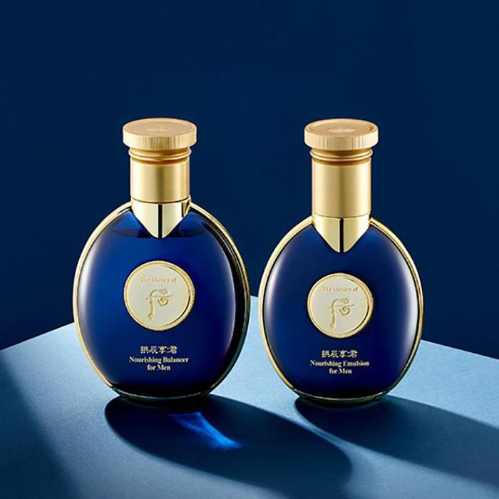 The History of Whoo Gongjinhyang Kun Ja Yang Men’s Skincare Special Set – Premium Anti-Ageing Hydration & Vitality, Korean