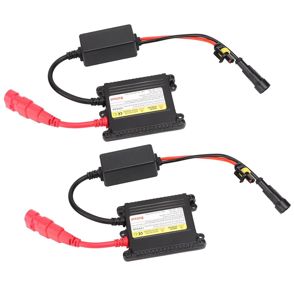 HID Ballast, 55w HID Ballast, 2pcs 12V 55W Universal Xenon CC HID Universal Reactance Conversion Kit (Random Accessories)
