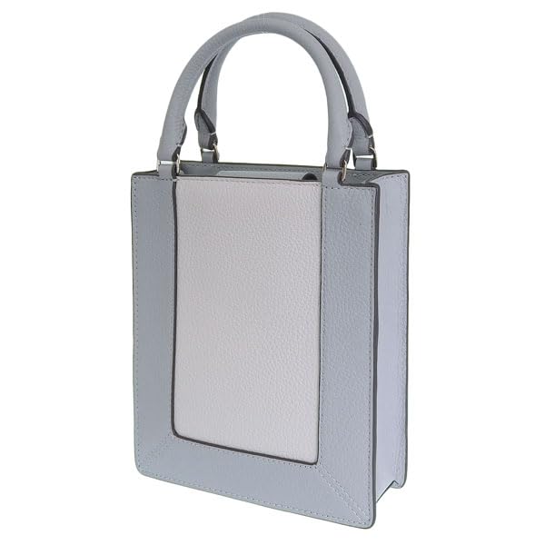 Kate Spade Women's Lena Mini Tote KI885 (MountingGray) - 2-Way Shoulder BagTote Bag, Outlet, Brand Leather, Colorblock.