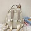 School Bag High Value Ins Style Simple Leisure Travel Light Backpack Korean Version Versatile School Bag College Student Sweet Backpack