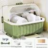Covered Kitchen Dish Drainer