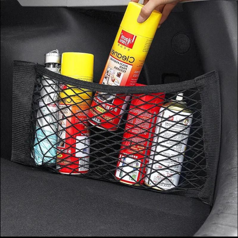 Car Trunk Box Storage Bag Net Sticker For Nissan Accessories Qashqai J11 Juke X-trail T32 Tiida Note Almera Primera Pathfinder